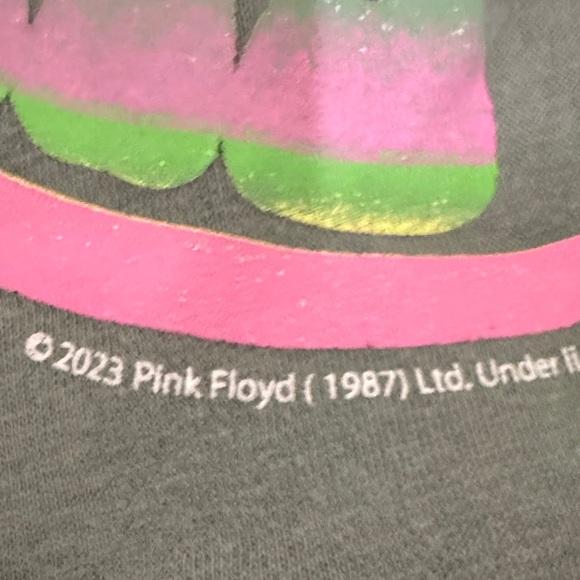 Vinyl Threads Pink Floyd Green Sweatshirt - Picture 4 of 8
